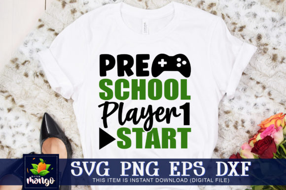 Evaluating the 'Pre School Player 1 Start' Embroidery Design