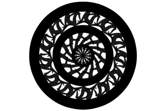 Old School Mandala: A Classic Embroidery Design