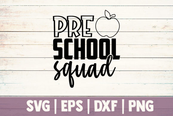 Pre School Squead: A Charming Addition for Embroidery Projects