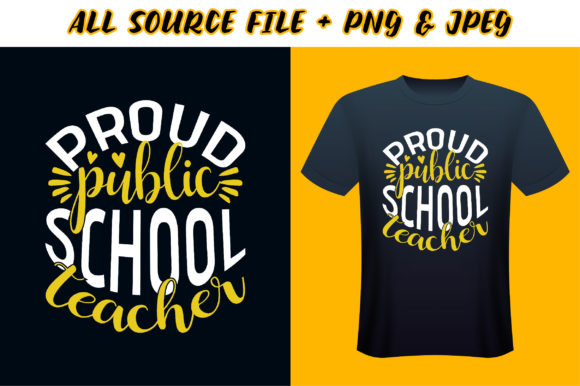 Proud Public: A Teacher's T-shirt Embroidery Design