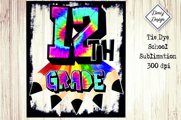 Review of 12th-grade Tie Dye School Sublimation