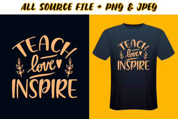 Review of Teacher's T-shirt Design - Teach Love