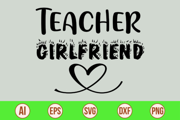Teacher Girlfriend: A Charming Embroidery Design