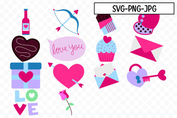 Valentine SVG Bundle 3: A Charming Addition for Your Projects